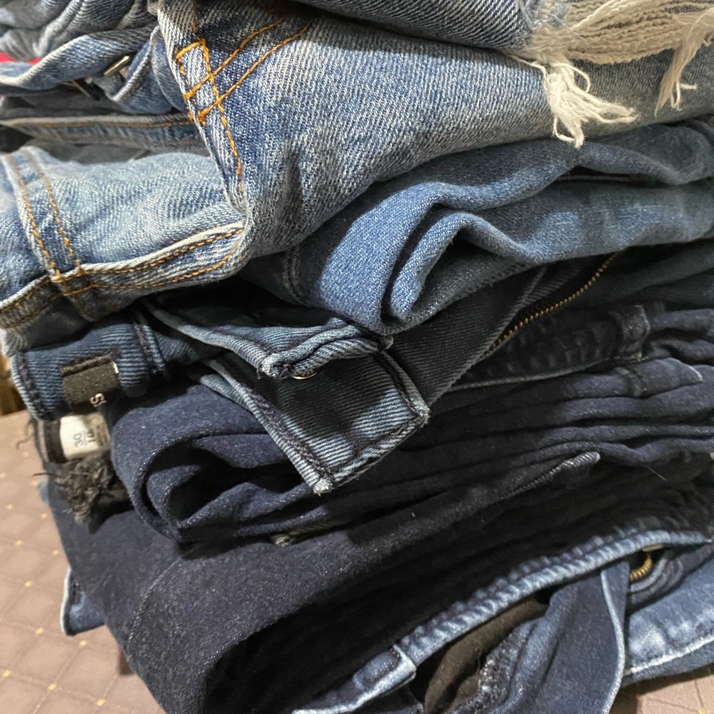 Lot 9 Pairs Abercrombie Express Wild Fable Levis Jeans